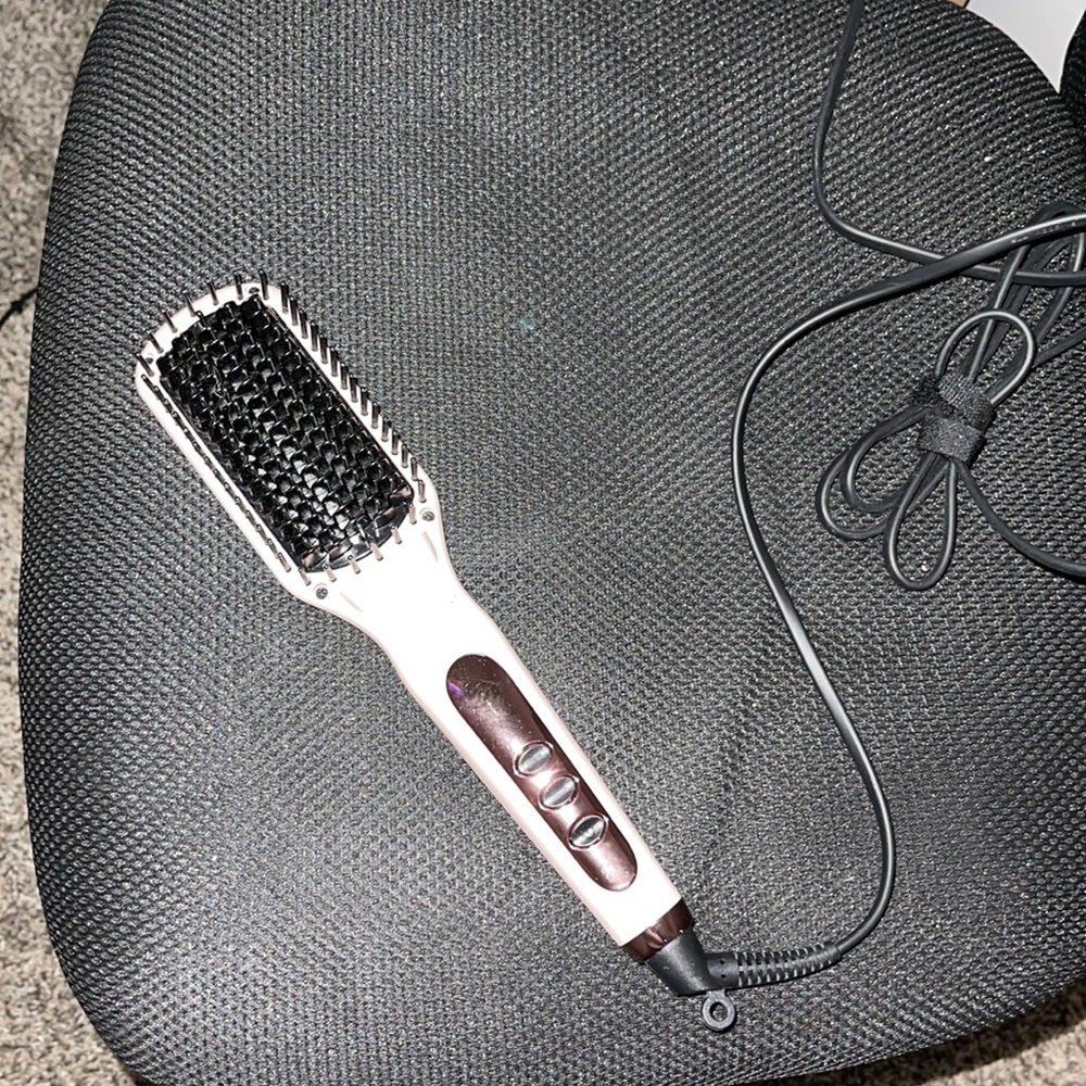 Lange hair drying straightening brush